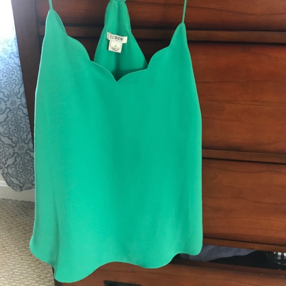 J crew scallop tank